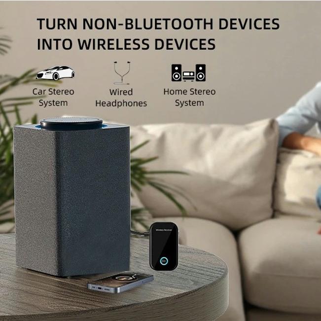 Bluetooth レシーバー 5.0 オーディオプレイヤー 3.5mm ジャック 音楽 スマホ ハンズフリー 通話機能 カーステレオ PayPay｜kizawa-store｜08