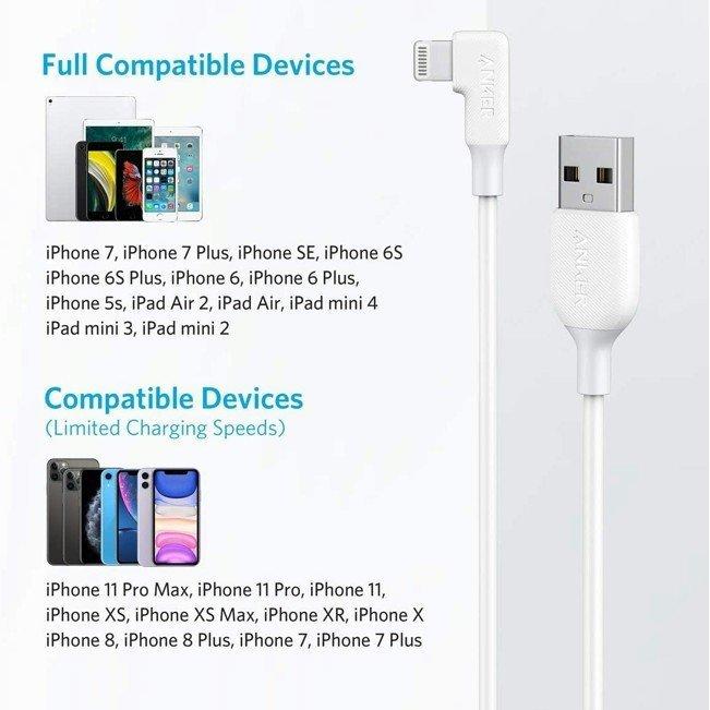 Anker（アンカー） Apple認証 Anker PowerLine Play 90 MFi認証 L字