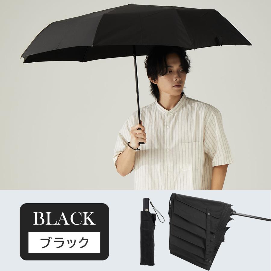 KIZAWA 雨傘 折りたたみ傘 自動開閉 形状記憶 大きい メンズ 耐風 風に