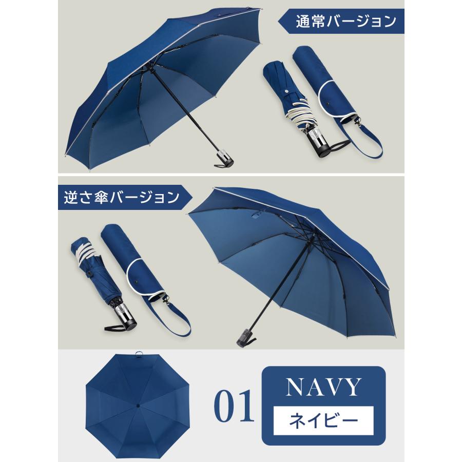KIZAWA 折りたたみ傘 自動開閉 雨傘 大きい 5級撥水 メンズ KIZAWA 折りたたみ傘 自動開閉 雨傘 大きい 5級撥水 メンズ