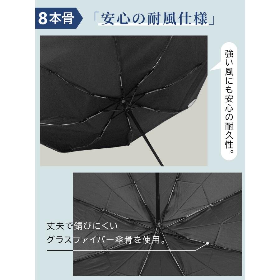 KIZAWA 折りたたみ傘 自動開閉 雨傘 大きい 5級撥水 メンズ KIZAWA 折りたたみ傘 自動開閉 雨傘 大きい 5級撥水 メンズ