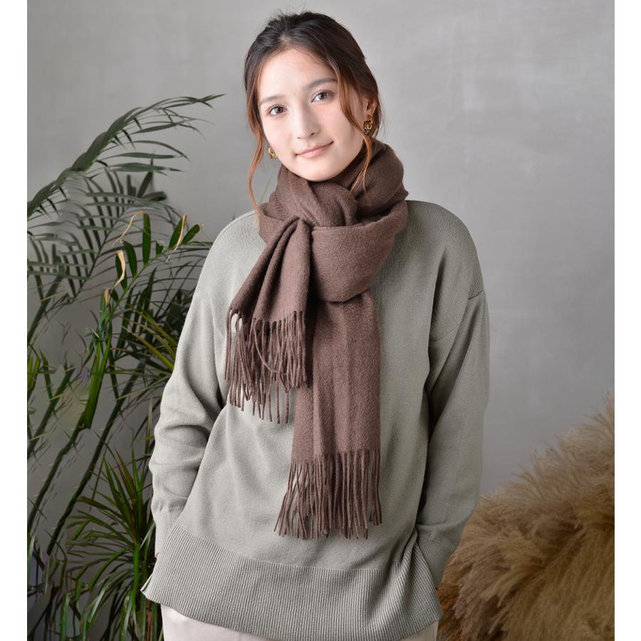 KIZAWA ☆在庫限り特価☆カシミヤ 100％ マフラー 大判 200cm×60cm
