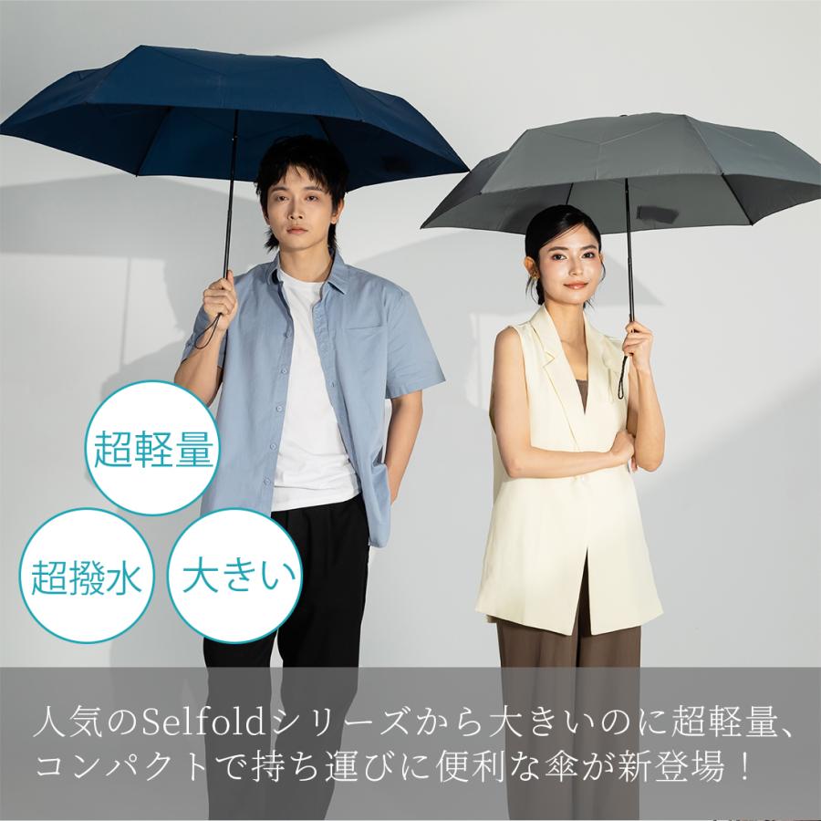 KIZAWA 雨傘 折りたたみ傘 形状記憶 軽量 風に強い 折り畳み傘 大きい