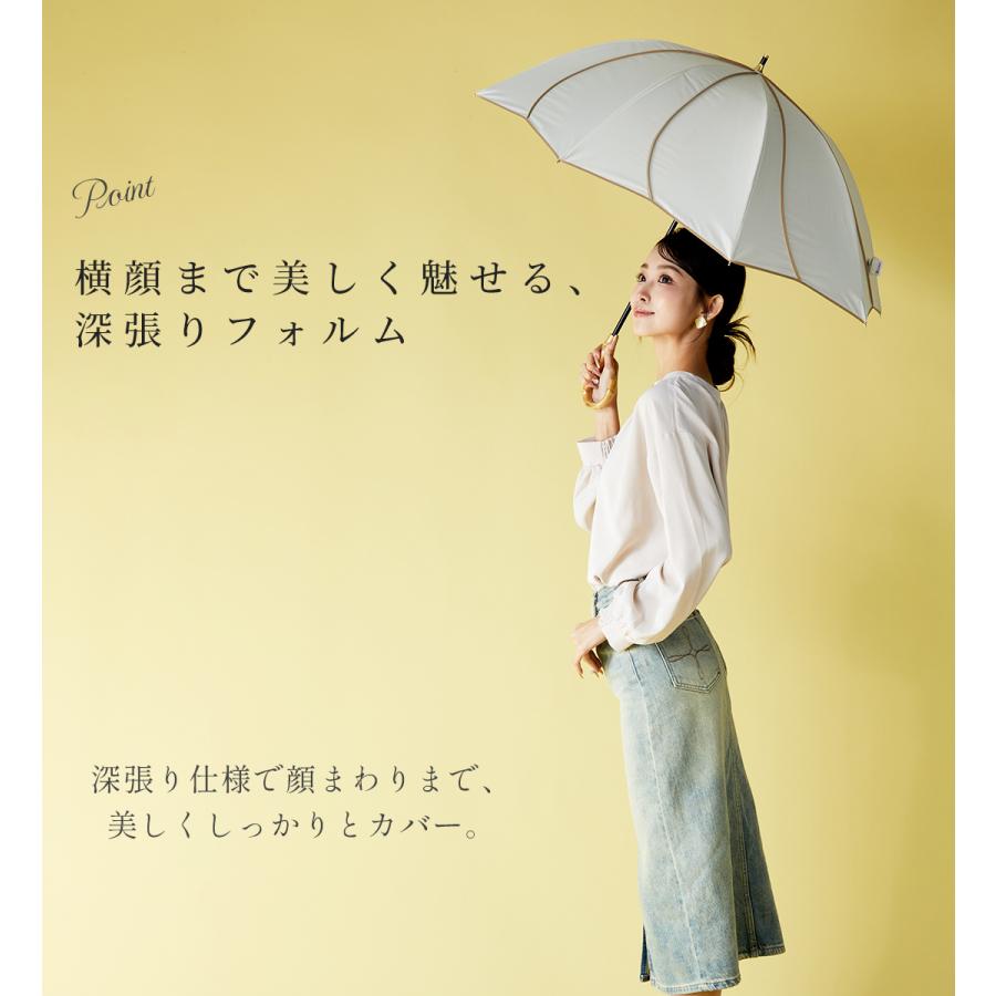 KIZAWA 日傘 長傘 完全遮光 晴雨兼用 8本骨 軽量 UVカット100% 遮熱