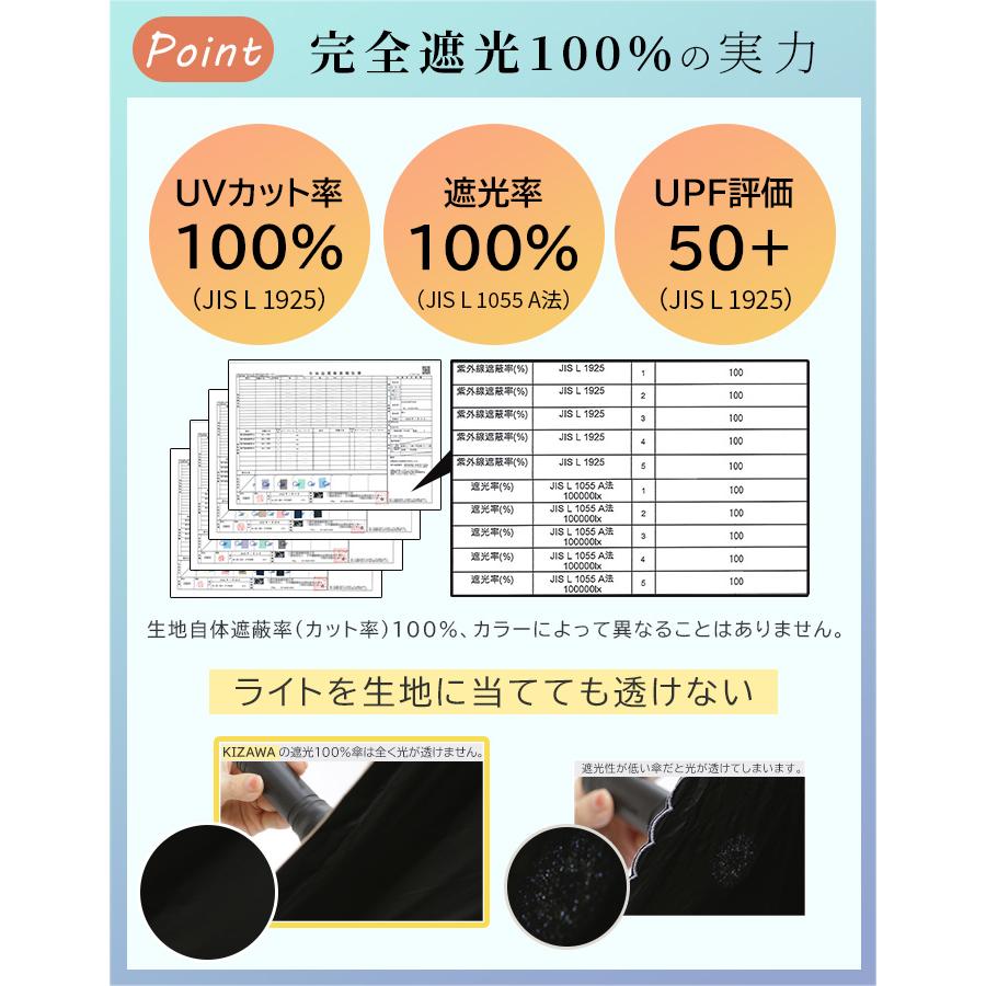 日傘 完全遮光 折りたたみ傘 ミニ 軽量 コンパクト 晴雨兼用 折り畳み傘 レディース メンズ 紫外線対策 uvカット100% 遮熱 子供 小学生 遮光 撥水 mini ギフト | KIZAWA | 08