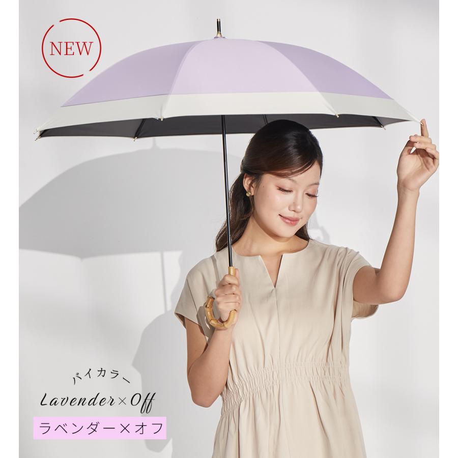 KIZAWA 日傘 完全遮光 晴雨兼用 長傘 雨傘 UVカット100%遮光 遮熱