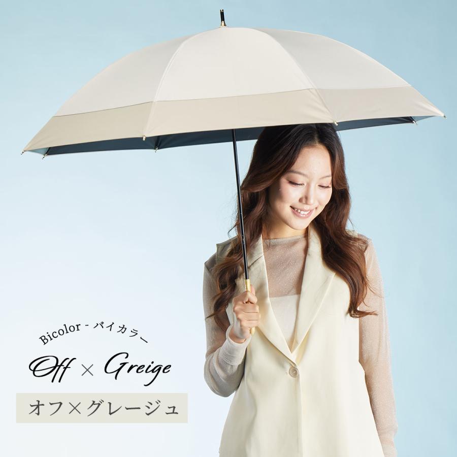 KIZAWA 日傘 長傘 完全遮光 晴雨兼用 大きめ 8本骨 55cm レディース UV
