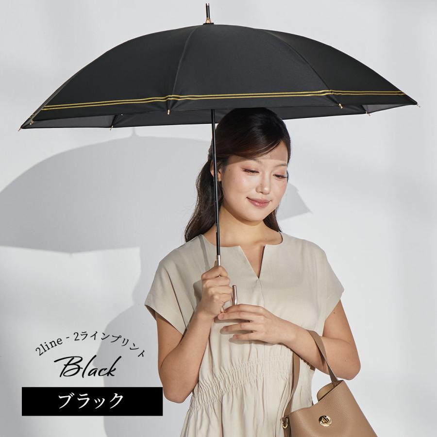 KIZAWA 日傘 長傘 完全遮光 晴雨兼用 8本骨 耐風 レディース UVカット