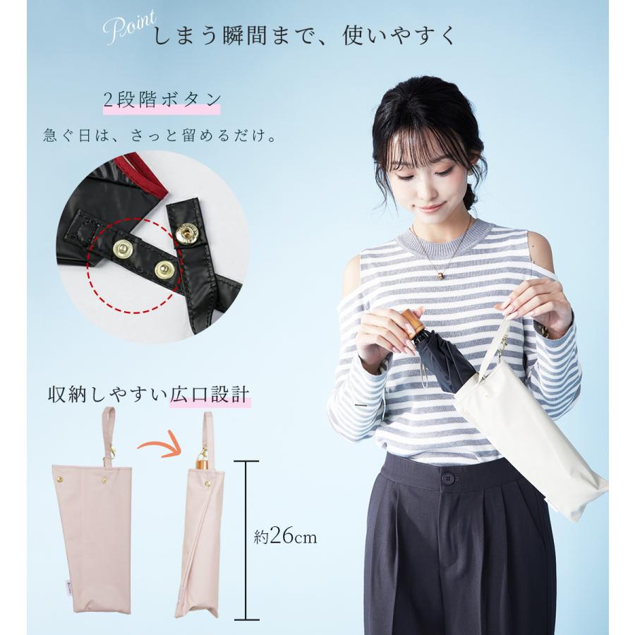 KIZAWA ☆在庫限り特価☆日傘 折りたたみ 完全遮光 逆さ傘 ラミネート