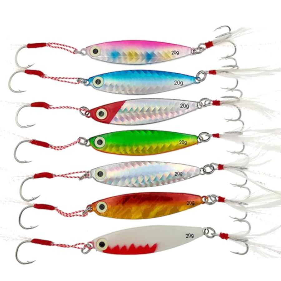 釣り具 ルアー メタルジグ 10g 30g 夜光有り F 雉鳩屋 通販 Yahoo ショッピング