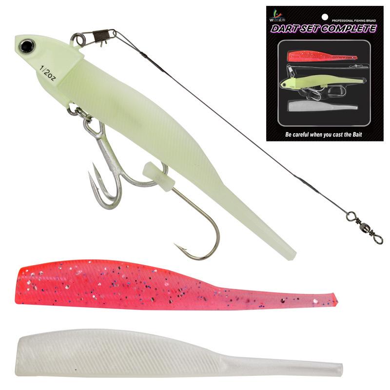 ルアー ソフトルアー スイムベイト 11cm 26 5g 夜光 太刀魚 ヒラメ F9 雉鳩屋 通販 Yahoo ショッピング