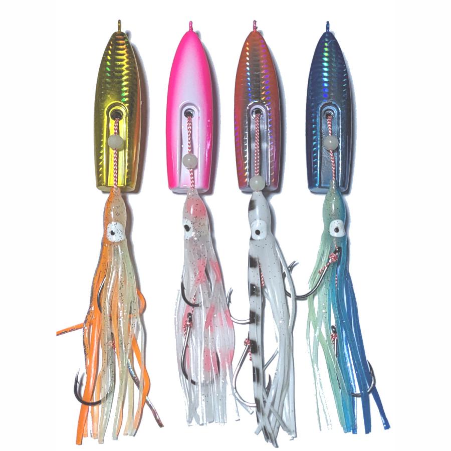 ルアー インチク4個セット 200g タコベイト 船釣り オフショアジギング