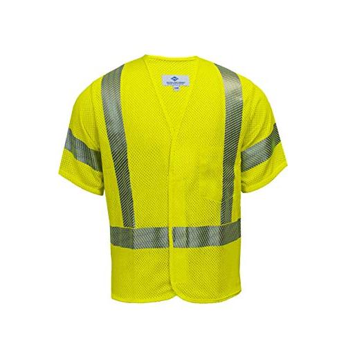 National　Safety　Apparel　Safety　V00HA3VLG　Flame　Resistant　Mesh　Hi-Vis　Vest,