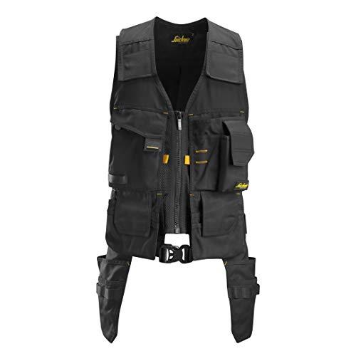 Snickers　Workwear　Allround　Tool　Vest,　U4250XL),　XL　Work　(Model:　Black