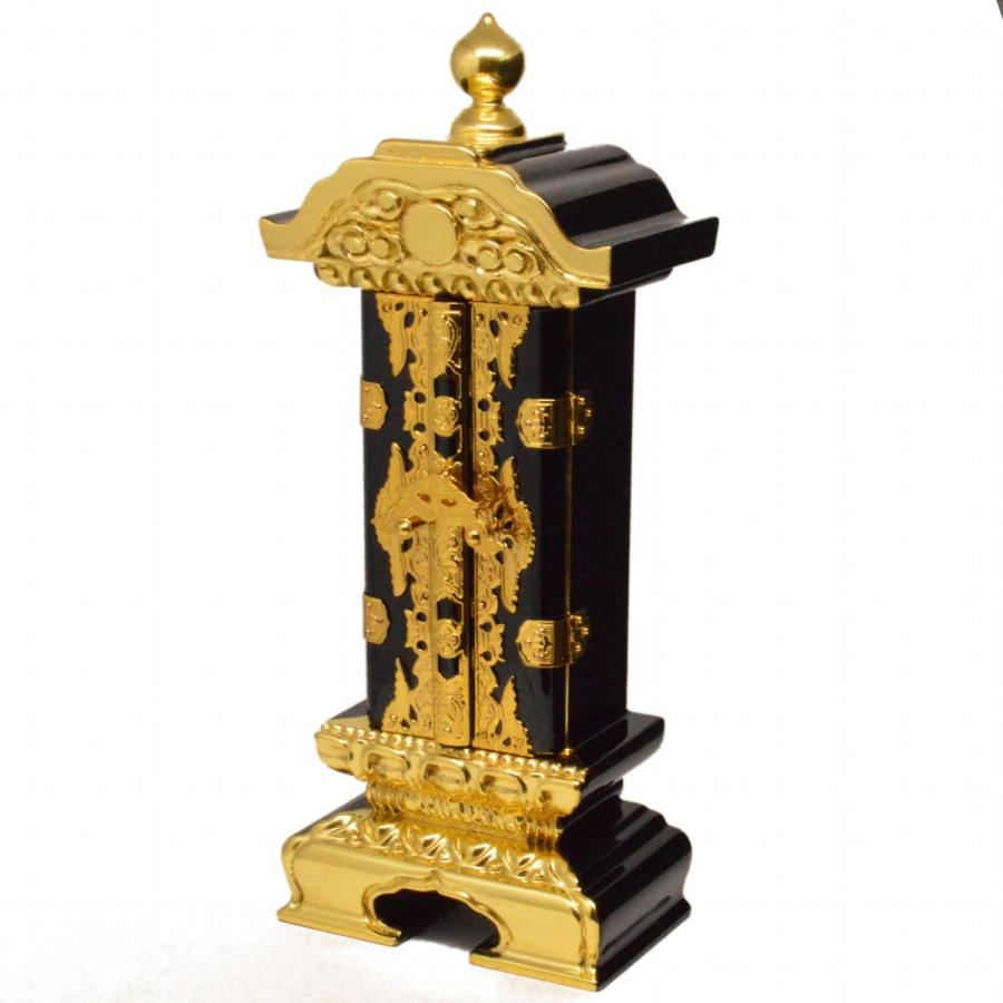 位牌 6.0寸 前金一重回出 繰り出し位牌 金箔仕上 先祖代々之霊位