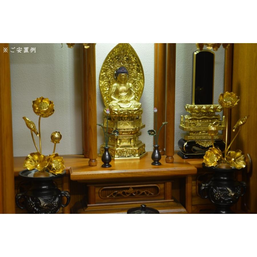 位牌　5.0寸　切高欄位牌　高級位牌　本金粉　仏壇　仏具　仏像　塗位牌　唐木位牌　送料無料_14