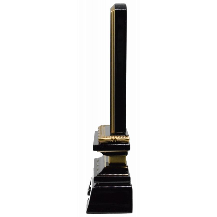 位牌　3.0寸　蓮華付春日位牌【絆オリジナル】 高級位牌　仏壇　仏具　仏像　塗位牌　唐木位牌