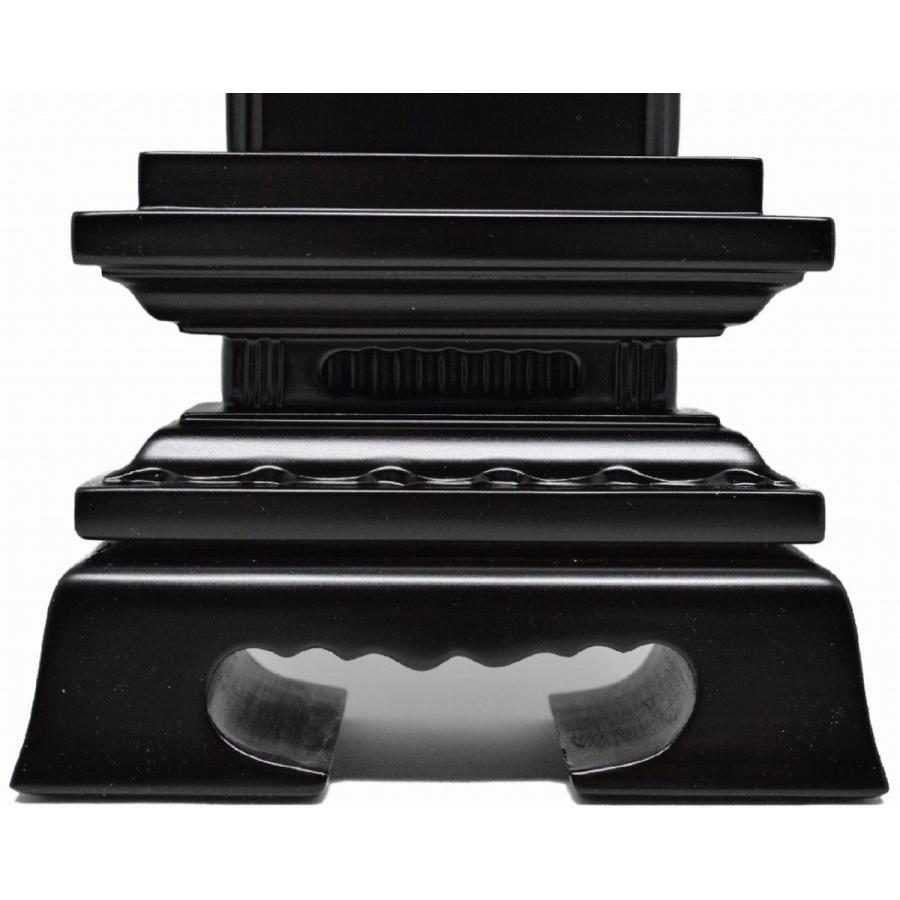 位牌 3.0寸 春日位牌(黒檀・紫檀) 高級唐木 世界三大唐木材 仏壇