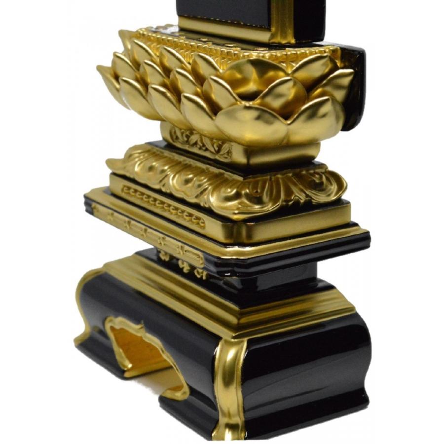 位牌 4.0寸 吹蓮華極上千倉 高級位牌 仏壇 仏具 仏像 塗位牌 唐木位牌