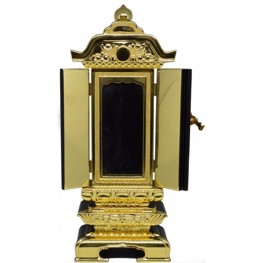 位牌 繰り出し位牌 前金二重回出 4.0寸 本金箔仕上 先祖代々之