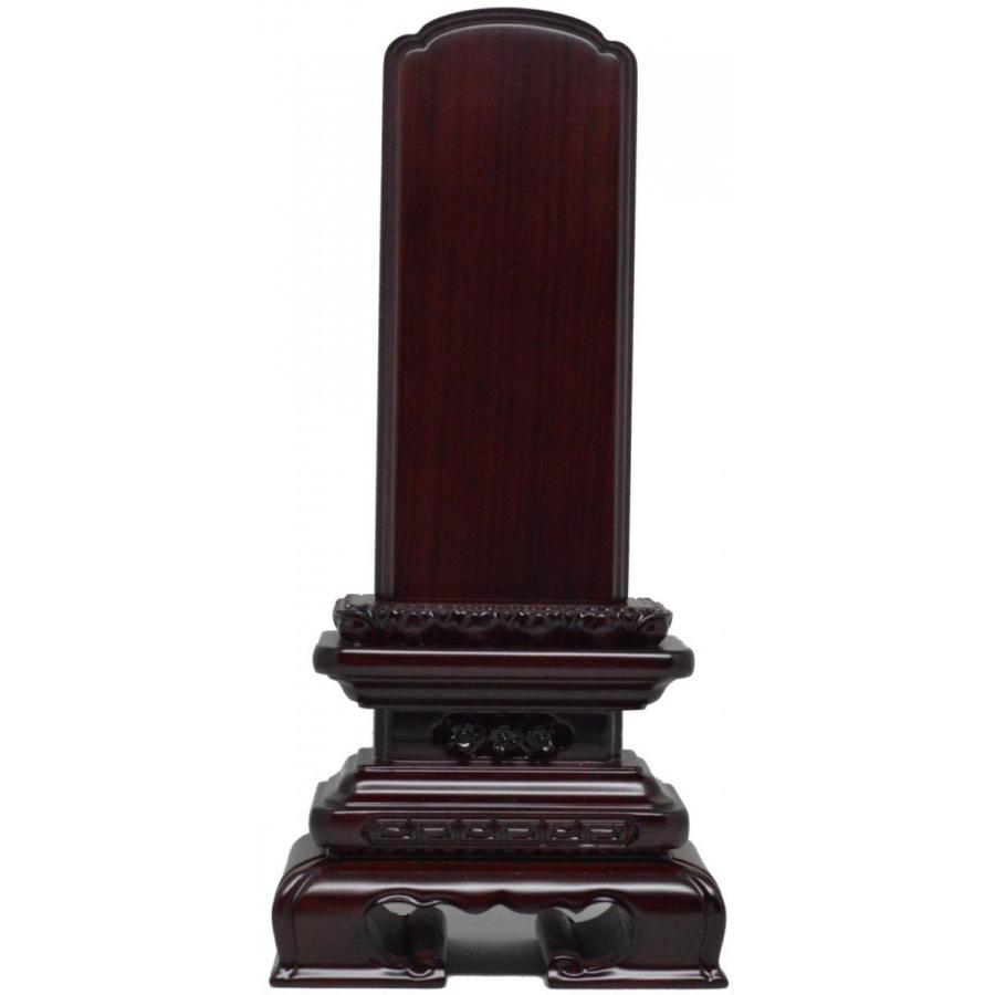 位牌 4.5寸 千倉位牌 (黒檀・紫檀) 送料無料 高級唐木 世界三大唐木材