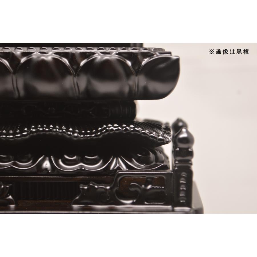 位牌 4.5寸 切高欄位牌 (黒檀・紫檀) 最高級位牌 送料無料 世界三大唐