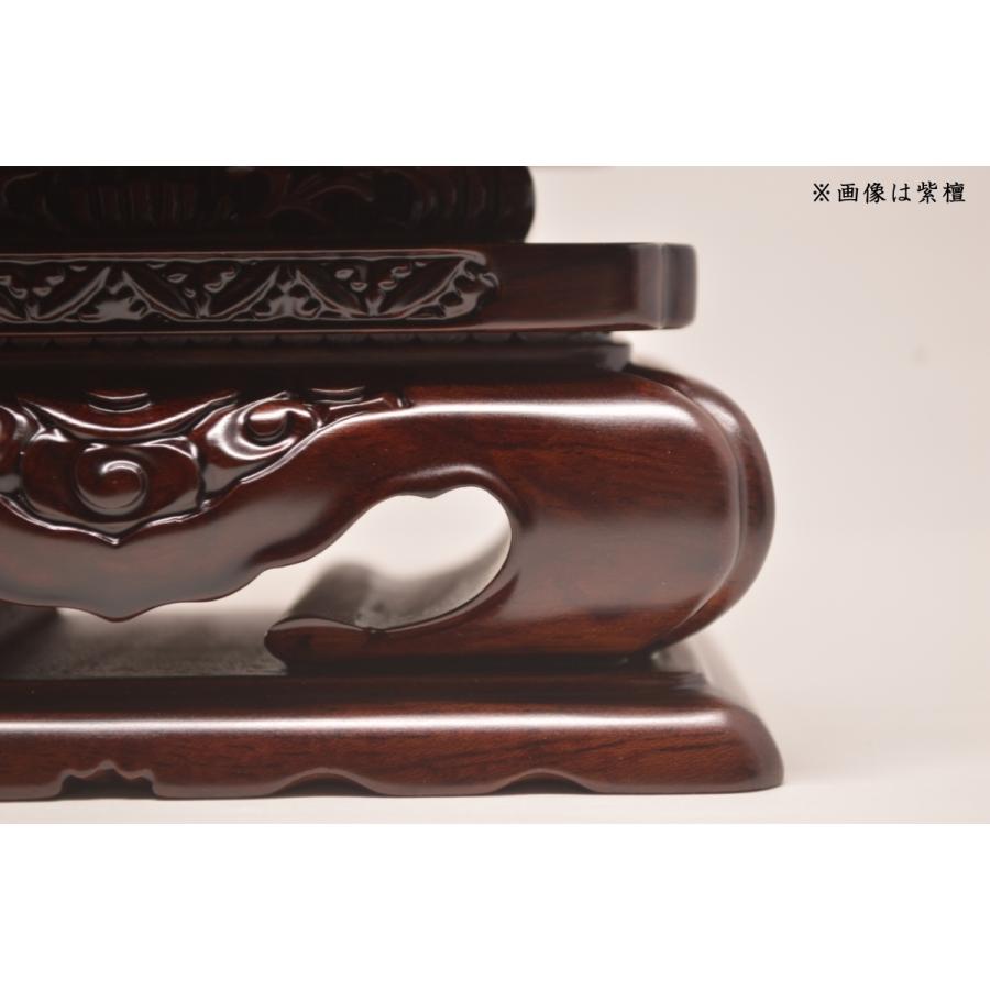 位牌 4.5寸 切高欄位牌 (黒檀・紫檀) 最高級位牌 送料無料 世界三大唐