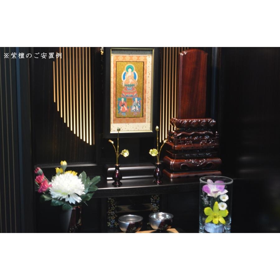 位牌 4.5寸 切高欄位牌 (黒檀・紫檀) 最高級位牌 送料無料 世界三大唐