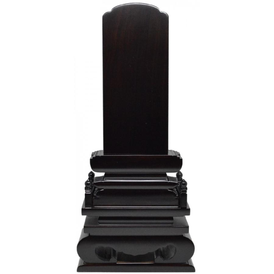 位牌 4.5寸 切高欄位牌 (黒檀・紫檀) 最高級位牌 送料無料 世界三大唐