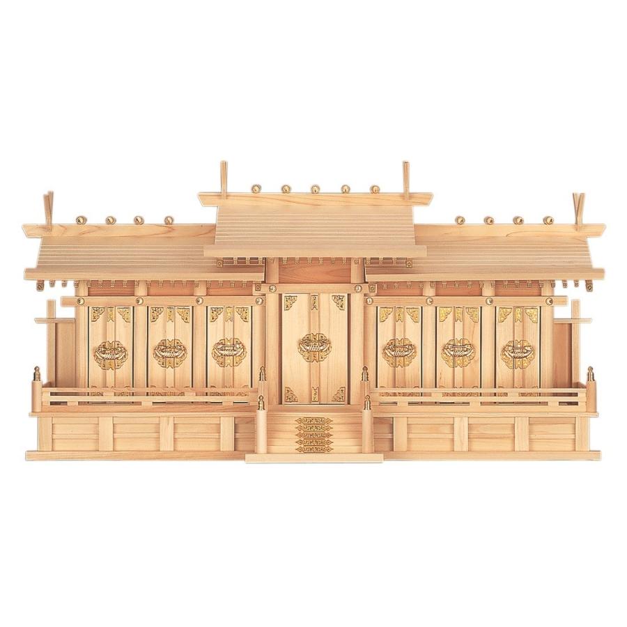 神棚 屋根違い七社 ひのき 国産 高級 : 仏壇の絆 - 通販 - Yahoo 