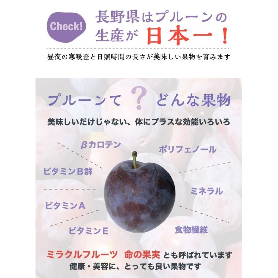9月上旬〜中旬 生プルーン くらしま 長野県産 3キロ : Su-eat Farm