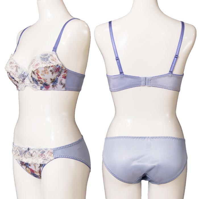 Wacoal 花柄ブラジャーショーツセット C70 M Wacoal 花柄ブラジャーショーツセット C70 M Wacoal 花柄ブラジャー