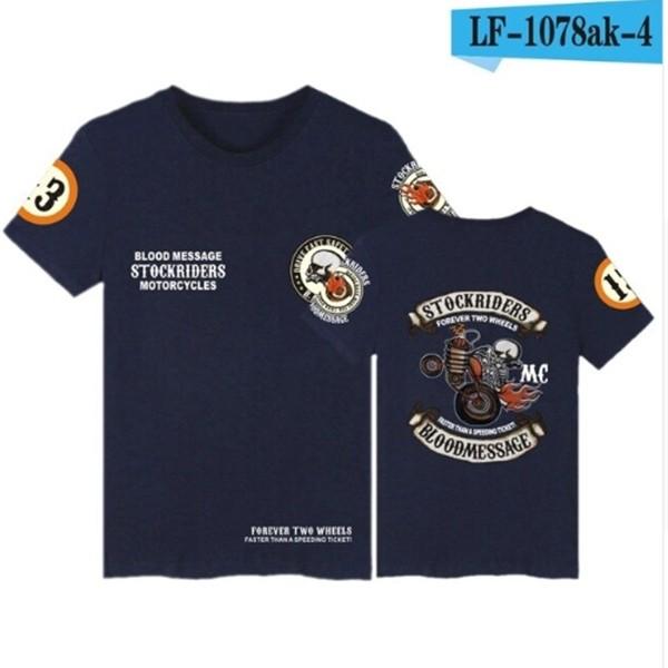 丸首 Ｔシャツ 夏 新作 8TH AF or BLOOD MESSAGE 丸首 Tシャツ 半袖 メンズ  フィットネス デザイン2種 カラー4種｜kj-orosiya｜08