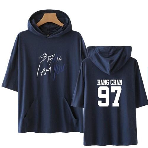 Stray Kids I Am You 新しい 韓国 アイドル 半袖 パーカー スウェット ストレイ キッズ 原宿ポップ メンズ レディース XXS 〜 4XL 大きいサイズ トップス｜kj-orosiya｜05