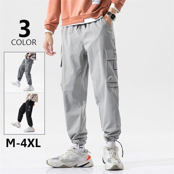 人気ショップが最安値挑戦 カーゴパンツロングパンツメンズトレンドコーデカジュアルパンツサルエルパンツパンツワインパンツスウェットパンツ 無地ボトムス新作春物秋