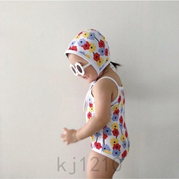 国内初の直営店 ベビー水着 水着 女の子 キッズ ワンピース かわいい 水着 ベビー水着女の子帽子付きワンピース水着キッズ花柄水着かわいい子供 水着おしゃれ女の子水着海辺ビーチ温泉 Www Threeriversofs Com
