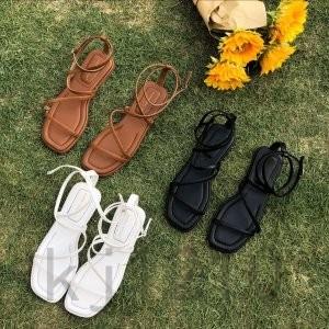 サンダルレディースグラディエーターサンダルビーチサンダルストラップカジュアル夏物ファッションぺたんこ旅行お出かけショッピング 5年保証