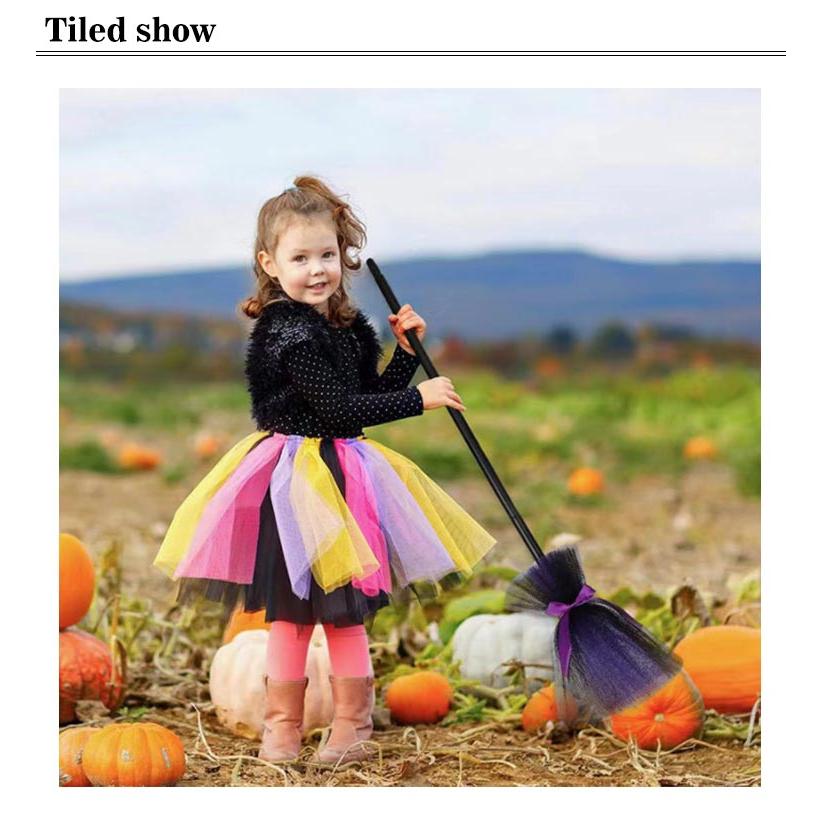 ハロウィン 魔女 ほうき プラスチック コスプレ 子供 ハロウィン衣装 子供 ほうき Halloween キッズ 小道具 魔女 ほうき パーティー 装｜kj1210｜08