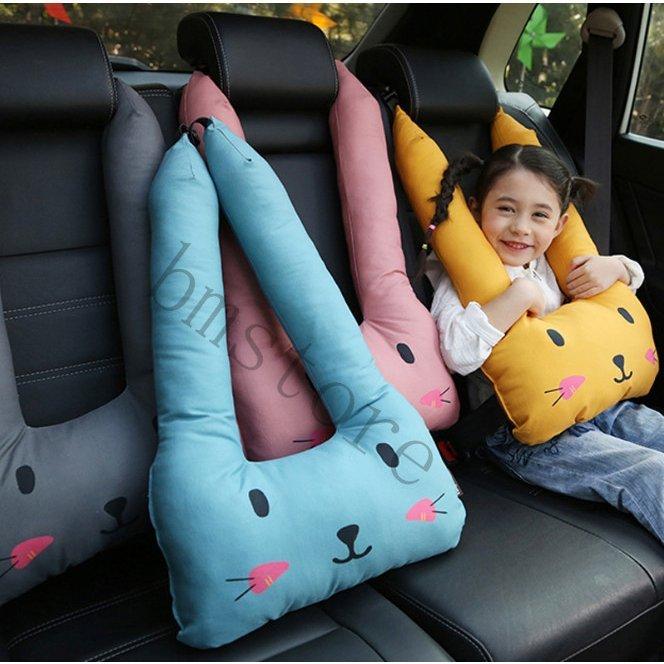 ショルダーガード ルティクッション 睡眠補助 ジュニアシート ベビー キッズ 安全 妊婦 チャイルドカー プレゼント 可愛い 洗濯可能 旅行 車用品 Kj Bz01 Kjストア 通販 Yahoo ショッピング