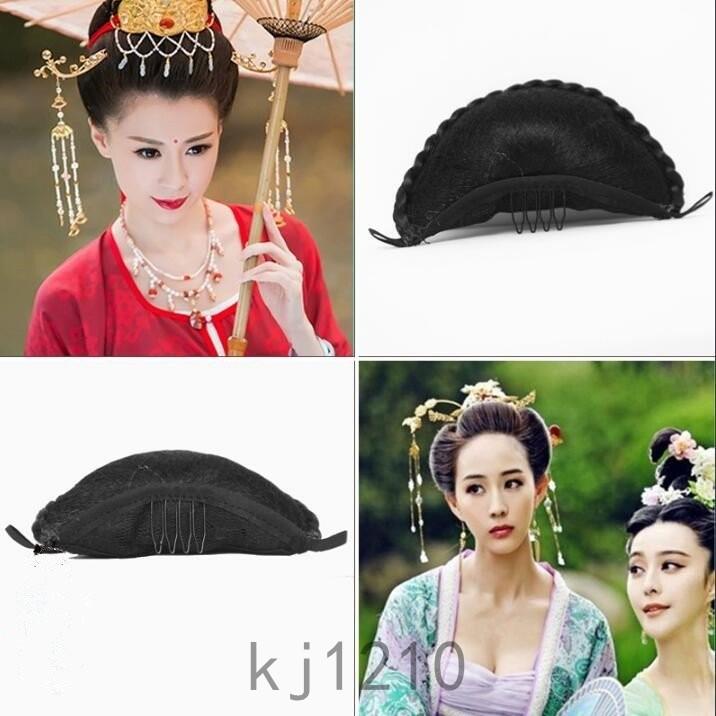 二枚 中国古代風かつら 古典宮廷髪型 唐装漢服髪型 ウィッグ 仙女系 コスプレ イベント 学園祭 文化祭 舞台団体演出道具 写真撮影用 ペア Kj5 Kjストア 通販 Yahoo ショッピング