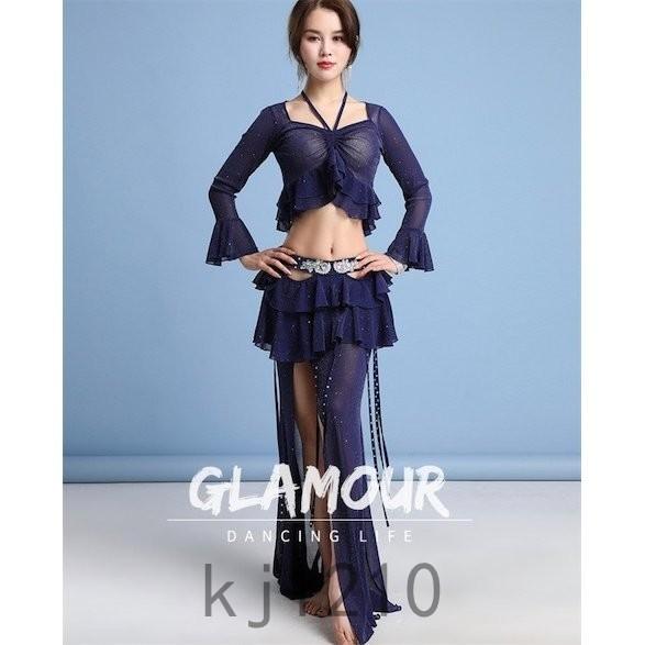 本物新品保証 レッスン着 上下2点セット M Xl 3色 社交ダンス ラテンダンス レディース ベリーダンス 練習服 演出服 ステージ衣装 舞台演出 セットアップ サイズ M Www We Job Com