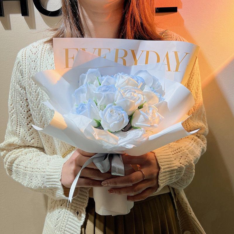 以上節約 石鹸の花ソープフラワーブーケ石鹸花花ギフトプレゼント誕生日花束母の日卒業式代女性40代30代60代50代 Babylonrooftop Com Au