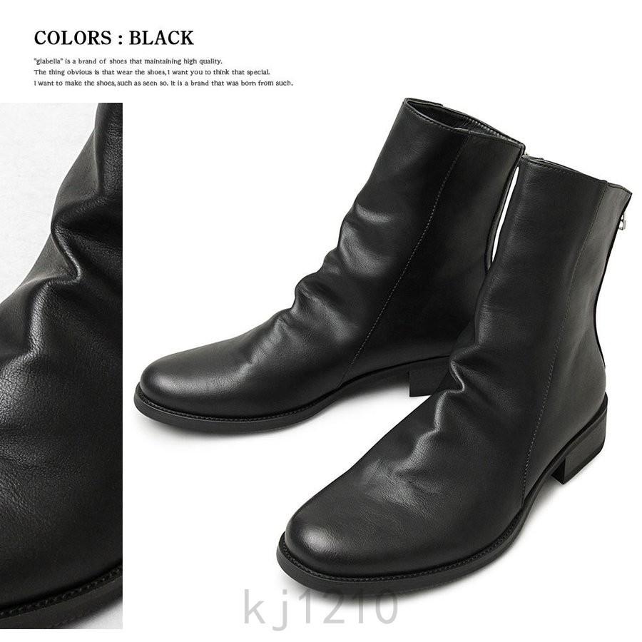 ドレープブーツメンズブーツ冬ジョッパーブーツメンズブーツショートブーツミドルカットpuレザー靴おしゃれかっこいい ブランド雑貨総合