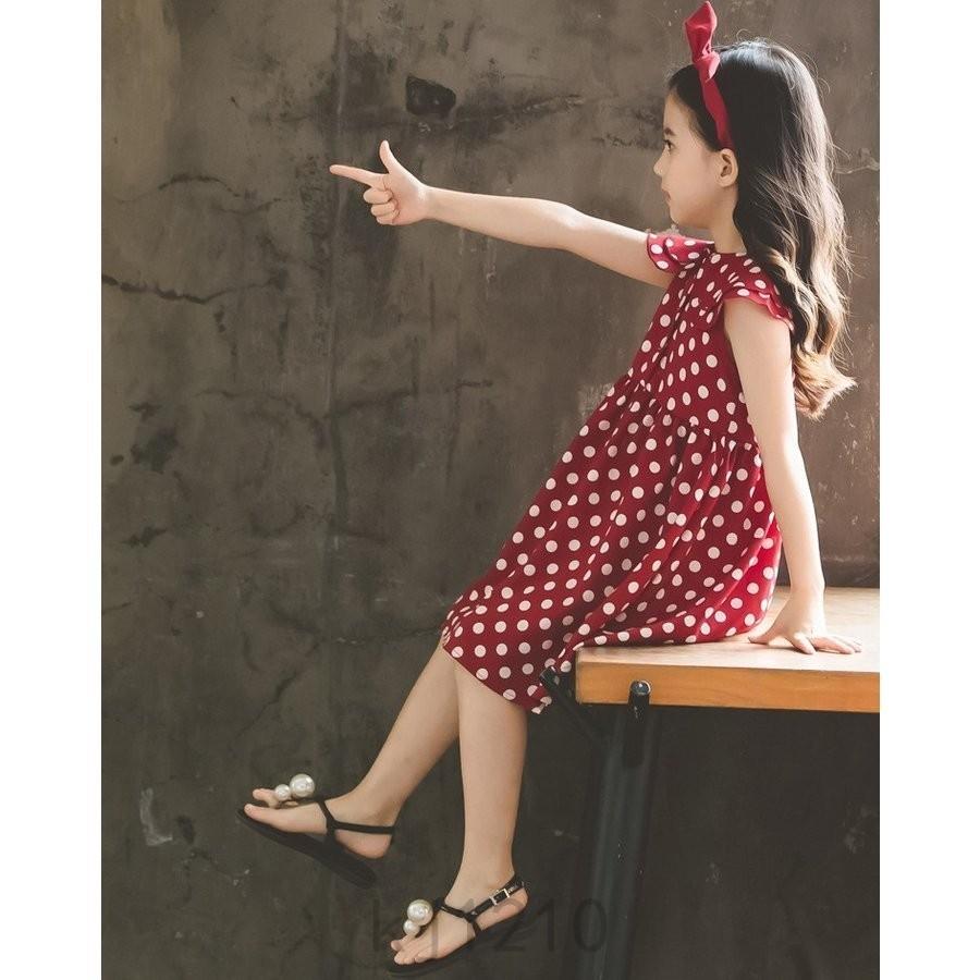 子供服ワンピースキッズ子供ドレスdress韓国子供服女の子夏半袖膝丈ワンピースドット柄結婚式発表会ピアノおしゃれ可愛い通学着通園着 Kj723 Pl4xdsbz Kjストア 通販 Yahoo ショッピング