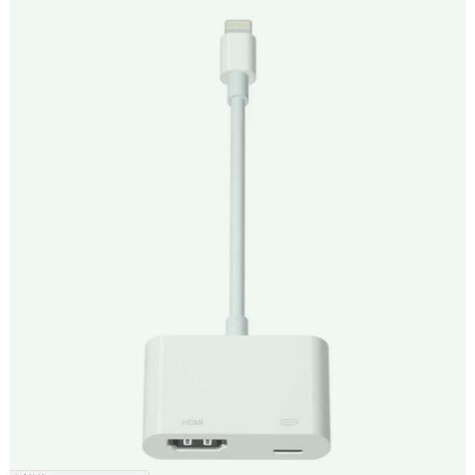 iPhone HDMI変換ケーブル 電源接続が必要 Lightning-Digital AVアダプター iPhone・iPadの映像をTVにミラーリン｜kj1210｜14