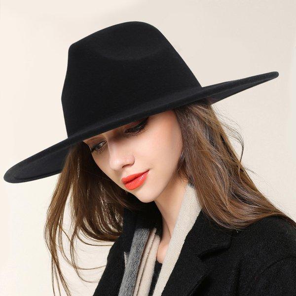 人気大割引 中折れハットレディースメンズパナマ帽100 ウールつば広大きいサイズフォマール春夏用日よけ帽子uvカット紫外線対策つば広ハット 財布 帽子 ファッション小物