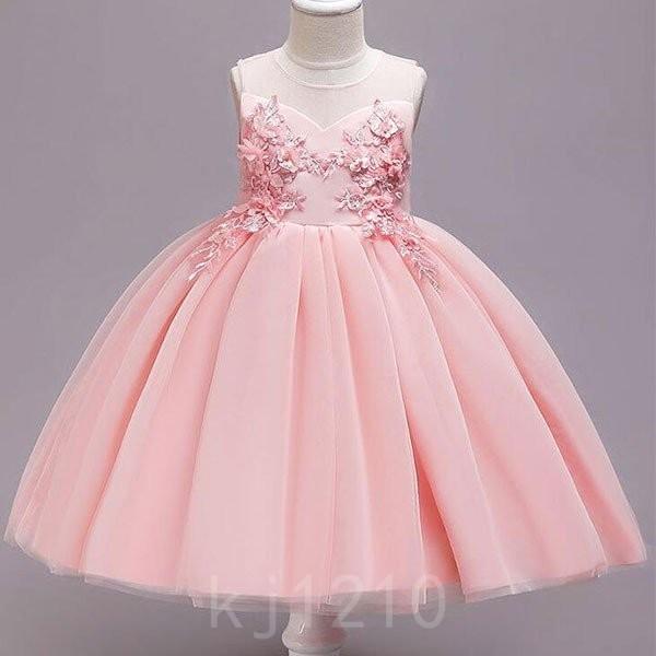 人気ブランド新作豊富 子供ドレスキッズドレスチュールワンピース女の子ワンピースフォーマル発表会結婚式演奏会色ホワイト夏 ドレス サイズ 140cm Www Truckproffs Se