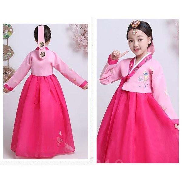 新作からsaleアイテム等お得な商品満載 韓国民族衣装チマチョゴリ韓服全6色鳥花蝶刺繍華やか子供ドレス女の子結婚式ドレス発表会学園際文化際コスプレステージ衣装ダンス衣装 Materialworldblog Com