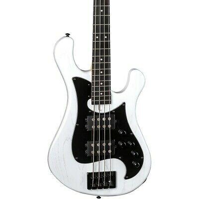 ディーン ベースギター Dean Hillsboro Select Electric Bass Satin White， HB SEL SWH