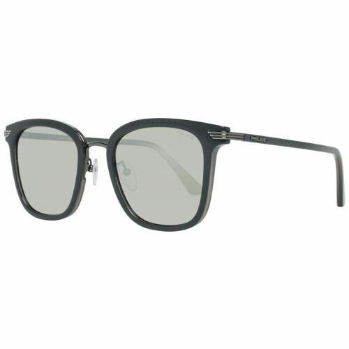 ポリス メンズ用サングラス Police PL463G Men Gray Sunglasses Metal Plastic Solid Mirrored Casual Eyeglasses